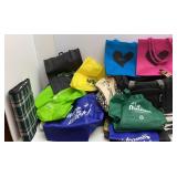 Large Lot of Reusable Shopping Bags & Totes