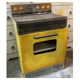 Sheet Metal Toy Oven 28in tall