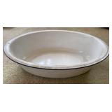 VTG Enamel Baby Bath
