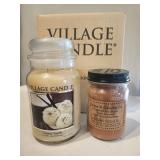 Candles (2), Village & Circle R Candles
