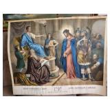 Lithograph, Jesus Condemned to Death