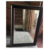 Mirror, Wood Framed, vintage. 31" X 20"