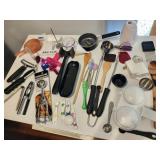 Kitchen Hand utensils, peelers, clips