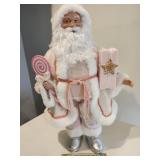 Santa Claus Figure, pink accents. NEW