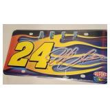 Jeff Gordon #24 License Plate, 2003