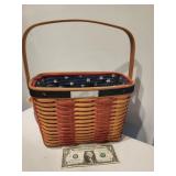 Longaberger 2001 Whistle Stop Basket