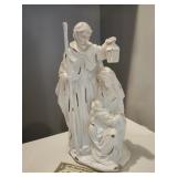 Joseph, Mary & Jesus Figurine, 13" tall