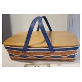 Longaberger COLTS Basket & Colts Tie On