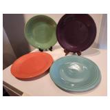 Fiesta Dinner Plates - modern, 10.5"