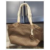 Michael Kors Brown Shoulder Tote, NEW,