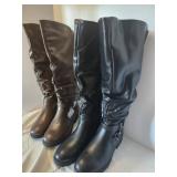 Ladies Boots (2 pair) size 8.5
