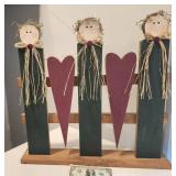 Wood Hearts & Girls Fence,