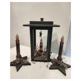 Primitive Wood & Candle look