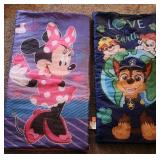 Minnie Mouse, Paw Patrol Sleeping Bags