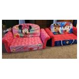 Minnie Mouse & Paw Patrol couch / bed