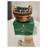 Longaberger Peppermint Basket - 1999