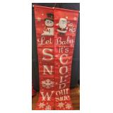 Winter & Christmas Hanging Banners,