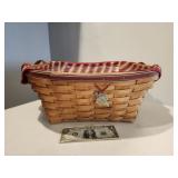 Longaberger 25 Years Holiday Giving Basket