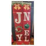 Christmas Banners, "Joy" "Noel"