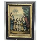 Christ Blessing Little Children, early