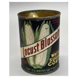 Locust Blossom white sugar corn can