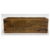 Kraft cheese wooden box