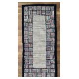 Antique hooked rug