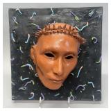 Crowned Head by Richard Burkett, 1986