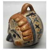 Large folk art Tonala head bank