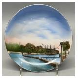 Keokuk, Iowa, souvenir china plate
