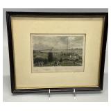 Early New York colored lithograph