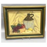 Still life with fruit, jug