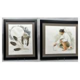 2 paintings by Dyanne Strongbow