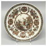 1878 Yeddo plate, English porcelain