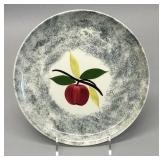 Stetson China Co. sample plate, Apple