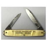 Advertising pocket knife, Decatur, Ind.