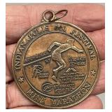 Indy Mini-Marathon medal, 1985