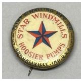 Star Windmills pinback button