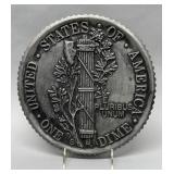 Dime wall decoration