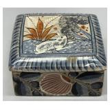 Folk art Tonala lidded box, rabbit