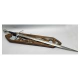 Lord of the Rings sword w/ display