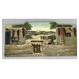 Isleta Indian Pueblo art by Bradley, 1933