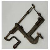 Antique apple peeler