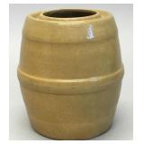 Yellowware canning jar