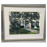 Double-sided painting by Elizabeth Dodds Shaffer