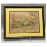 Oakey Collier fall landscape painting