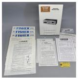 Fisher ER-8150 manual, plus