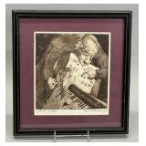 "Wrong Note" by Carol M Hershey, artist proof