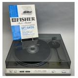 Fisher turntable