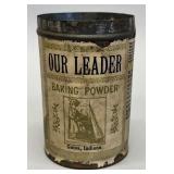 Our Leader baking powder, Gates, Ind.